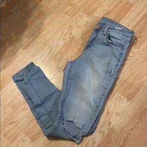 High Waisted Skinny Jeans